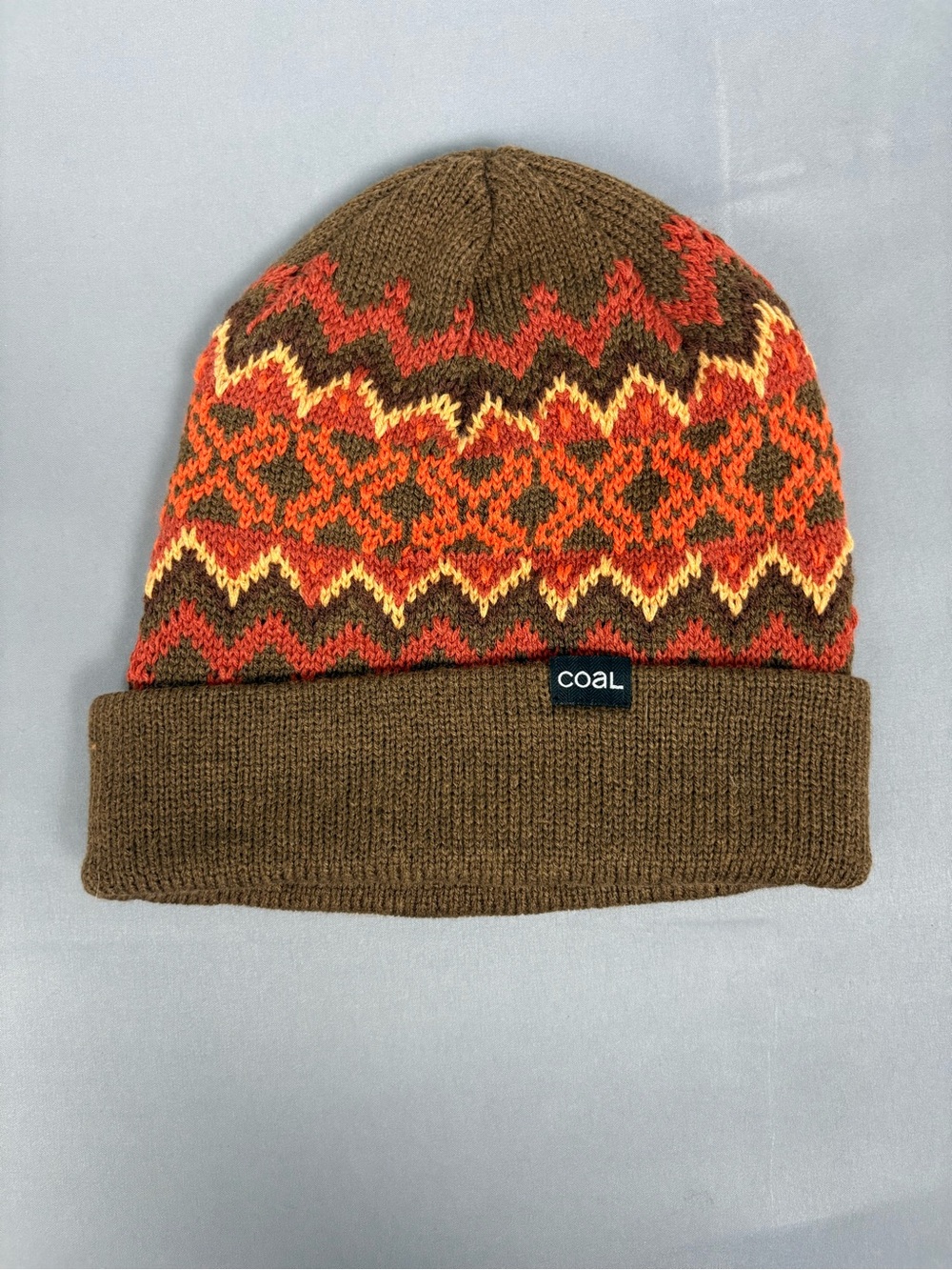 Coal Headwear The Winters Fair Isle Nordic Knit Beanie OSFM